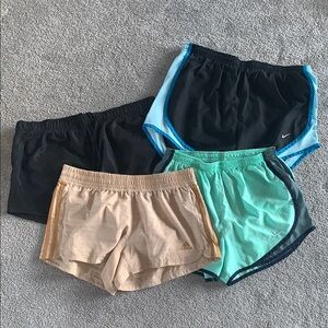 Nike and Adidas Athletic Shorts Set